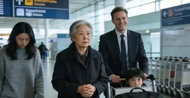 沈秋芸赴德探亲海关被拦，外孙辰辰喊“外婆快跑”引疑云 资讯配图